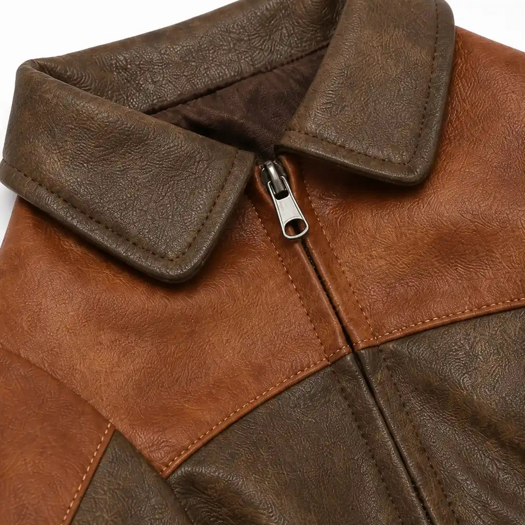 Brown Colorblock brown colorblock dog jacket product detail