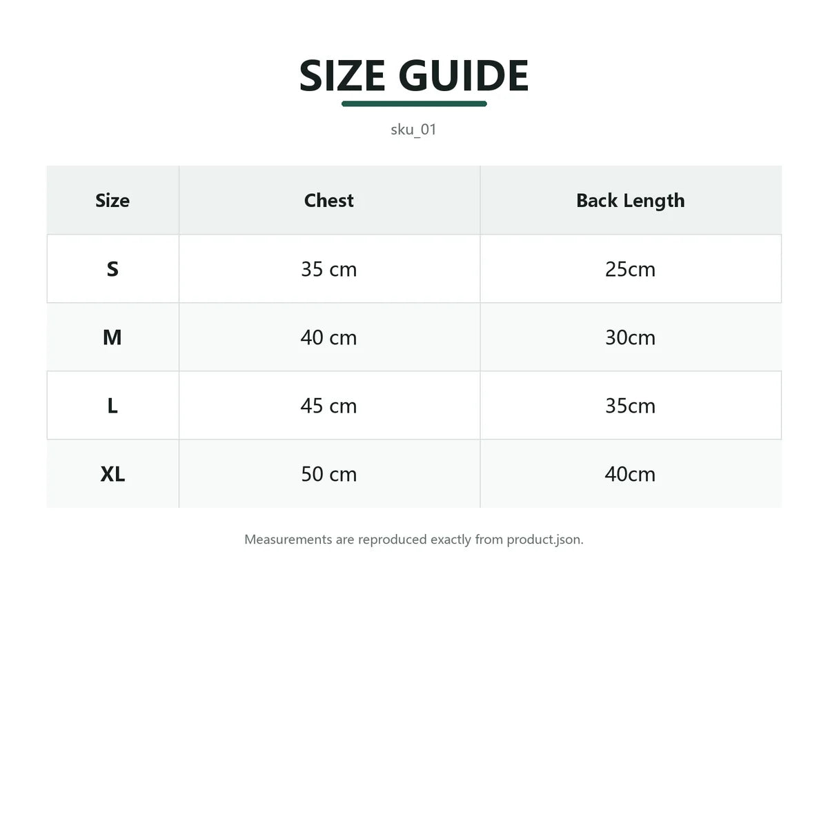 brown colorblock dog jacket size chart