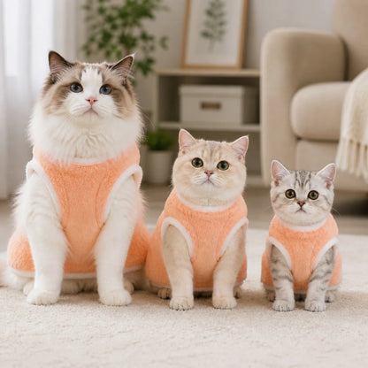 plush cat vest multi-breed showcase